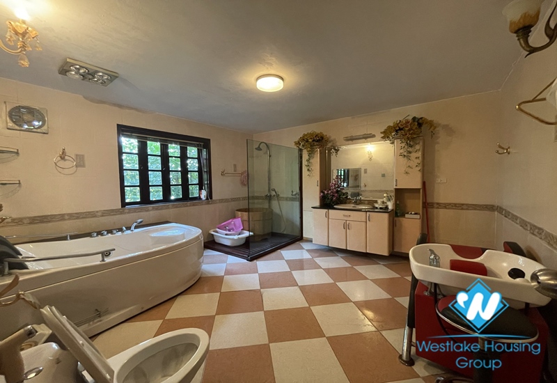 Corner 5 beds house for rent in Ciputra, Tay Ho